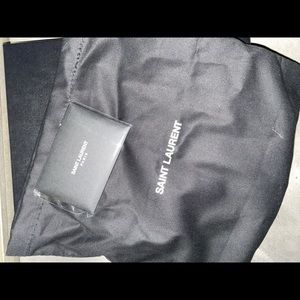 SAINT LAURENT Monogram phone holder